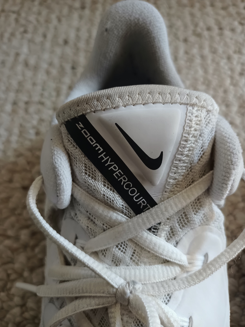 Nike Women's Zoom Hypercourt White Court Shoes